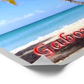 ガボン – パルミエ – ポスター (角)