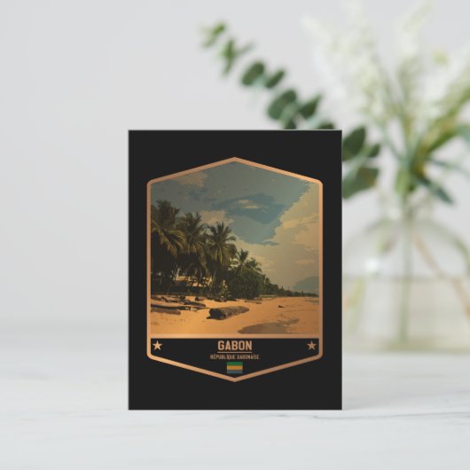 ガボン ポストカード (スタンド正面)