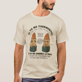 ガボン：私を苦しめるなら Tシャツ