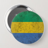 ガボン 缶バッジ (正面&裏面)