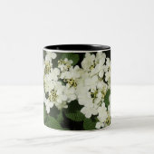 ガマズミの花 ツートーンマグカップ (中央)