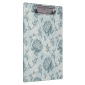 ガマズミ属の花が付いているレトロの花パターン クリップボード (右)