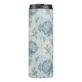 ガマズミ属の花が付いているレトロの花パターン タンブラー (裏面)