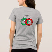 ガマンヴェン女子Tシャツ トライブレンドTシャツ (裏面)