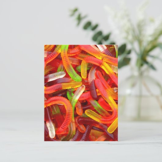 ガミミミミミズ ポストカード (スタンド正面)