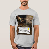 ガムの包み紙ジョークカーウォッシュTシャツ Tシャツ (正面)