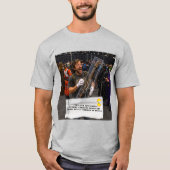 ガムの包み紙ジョーク コミコンTシャツ Tシャツ (正面)
