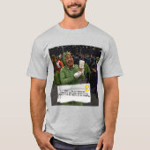 ガムの包み紙ジョーク コミコンTシャツ Tシャツ (正面)