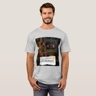 ガムの包み紙ジョーク ロボット芝刈り機Tシャツ Tシャツ