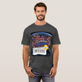 ガムの包み紙ジョーク 7月4日 Tシャツ (正面フル)