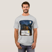 ガムの包み紙ジョーク Vanlife Tシャツ (正面フル)