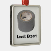 ガムテープのレベルの専門家 メタルオーナメント (右)