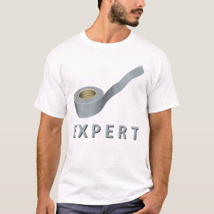 ガムテープの専門家 Tシャツ