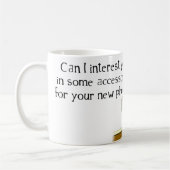 ガムテープの電話マグ コーヒーマグカップ (左)