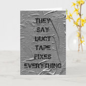 ガムテープはすぐによく得ます カード (黄色い花)