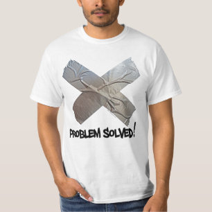 ガムテープは問題を解決します Tシャツ