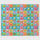 ガムドロップズ – ホリデイ&デイギフトラッピング紙 ラッピングペーパー (フラット)