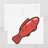 ガムフィッシュ ポストカード (正面/裏面)