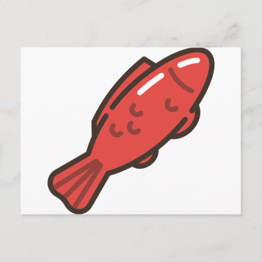 ガムフィッシュ ポストカード (正面)