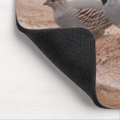 ガムベルズウズラ マウスパッド (コーナー)