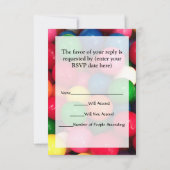 ガムボカラフルールキャンディ 出欠カード (裏面)