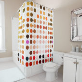 ガムボールシャワーカーテン シャワーカーテン (インサイチュ)