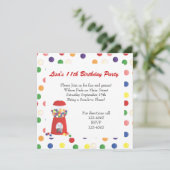 ガムボールマシン 招待状 (スタンド正面)