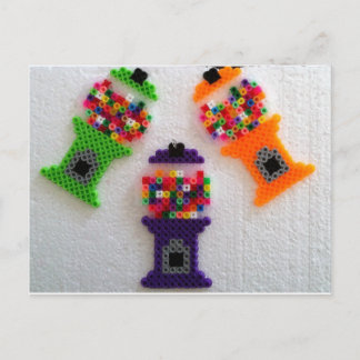 ガムボール機 ポストカード