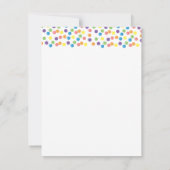 ガムボール機 招待状 (裏面)