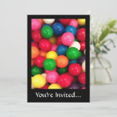ガム玉カラフル飴 招待状 (スタンド正面)