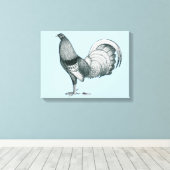 ガメコッククレレまたはドム キャンバスプリント (インサイチュ (ウッドフロア))