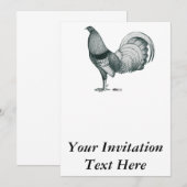 ガメコッククレレまたはドム 招待状 (正面/裏面)