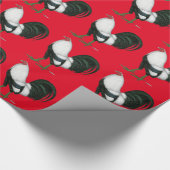 ガメコックシルバーダックウィング ラッピングペーパー (角)