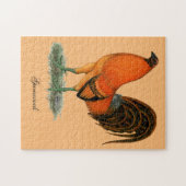 ガメコックジンジャーレッドルースター ジグソーパズル (横)