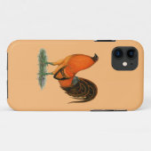 ガメコックジンジャーレッドルースター Case-Mate iPhoneケース (裏面(横))