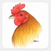 ガメコックスタグピーコーム スクエアシール (正面)