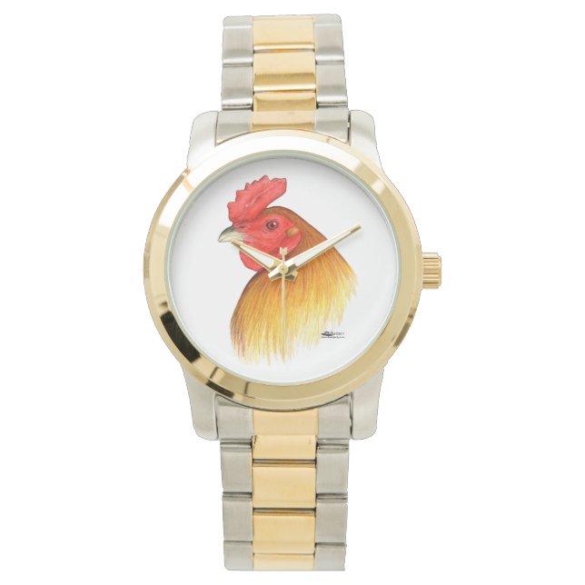 ガメコックスタグピーコーム 腕時計 (正面)