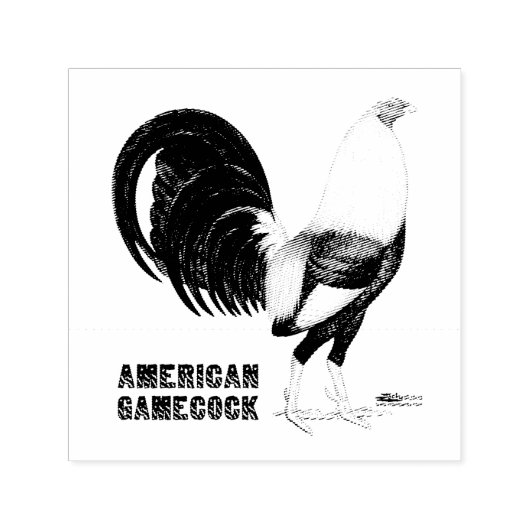 ガメコックセピア セルフインキングスタンプ (デザイン)