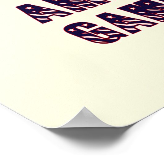 ガメコックセピア ポスター (角)