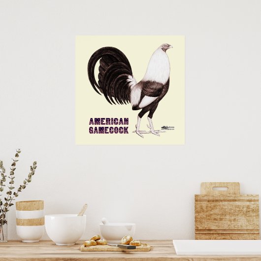 ガメコックセピア ポスター (キッチン)