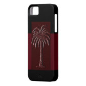 ガメコックパーム – デザイン1 Case-Mate iPhoneケース (裏面左)