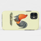 ガメコックブルーレッドロースター Case-Mate iPhoneケース (裏面(横))