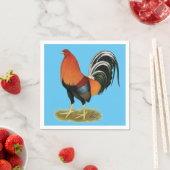 ガメコックホエーンルースター スタンダードカクテルナプキン (インサイチュ)