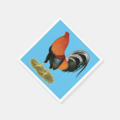 ガメコックホエーンルースター スタンダードカクテルナプキン (角)