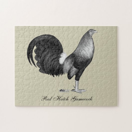 ガメコックレッドハッチ ジグソーパズル (横)