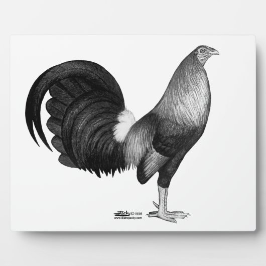 ガメコックレッドハッチ フォトプラーク (正面)