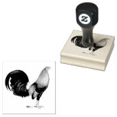 ガメコックレッドハッチ ラバースタンプ (押印)