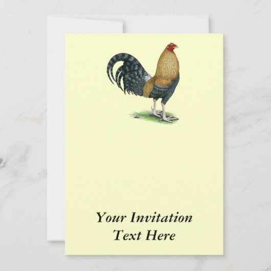 ガメコック:ドムまたはクレレ 招待状 (正面)