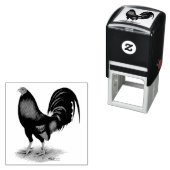 ガメコック：濃い赤 セルフインキングスタンプ (インサイチュ)