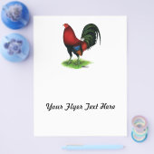 ガメコック：濃い赤 チラシ (シングル)